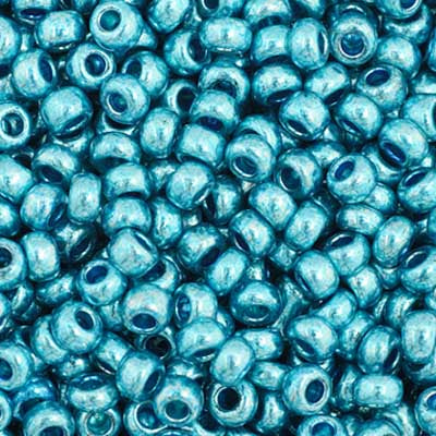 11/0 Seedbead Blue Metallic