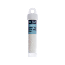 Load image into Gallery viewer, (Czech Seed Bead 9/0 3Cut Vial)Opaque Pearl White
