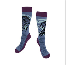 Load image into Gallery viewer, Art Socks - Raven Moon by Allan Weir
