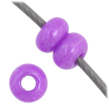 Load image into Gallery viewer, 11/0 Seedbead Opaque Fuchsia Dyed

