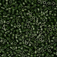 Load image into Gallery viewer, 11/0 Cylin Bead Opaque Forest Green
