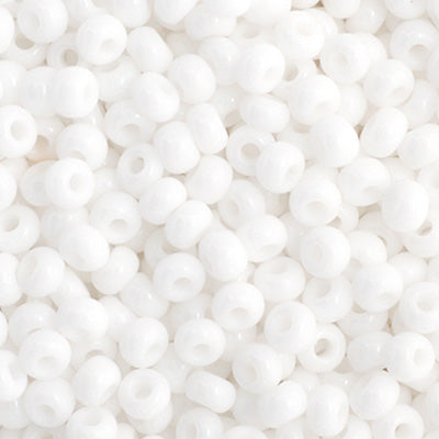 11/0 Seedbead Opaque White