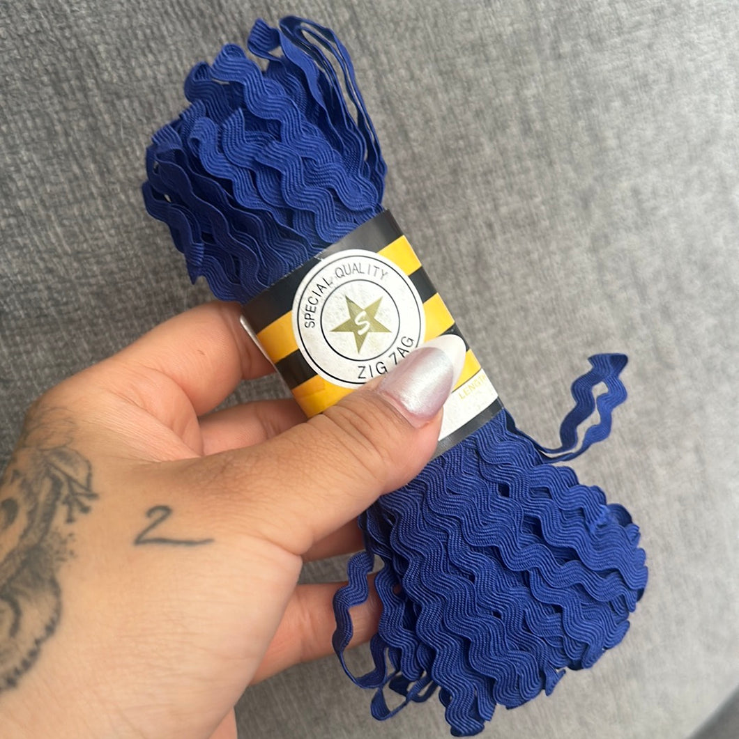 Navy Blue 15m Ric Rac Bundle – 4 Generations Creations
