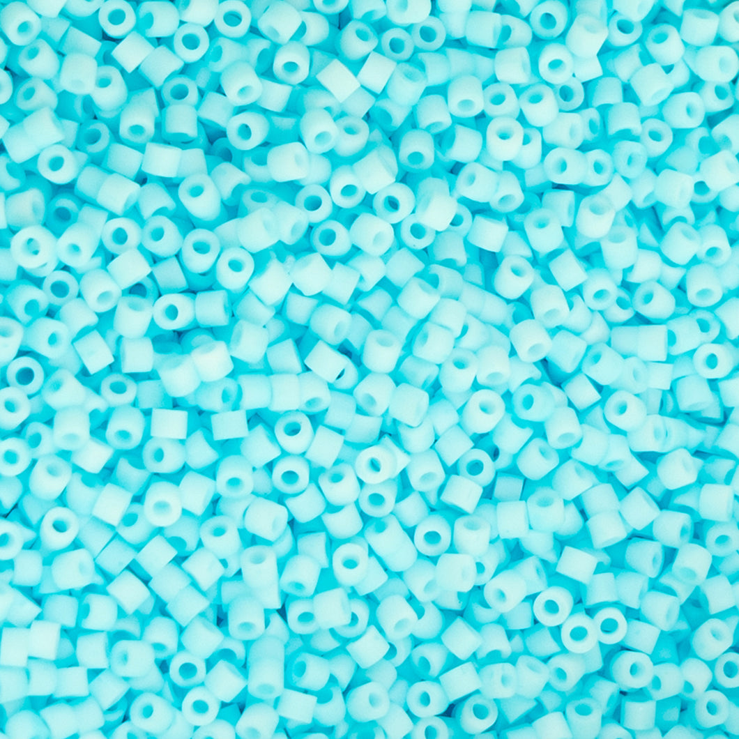 11/0 Cylin Bead Matte Macaron - Light Blue