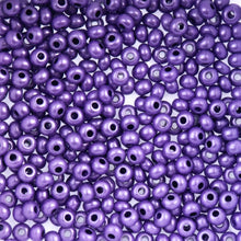 Load image into Gallery viewer, (Vial Czech Size 6/0) Opaque Shiny Violet
