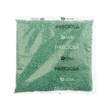 Load image into Gallery viewer, 11/0 Seedbead Metallic Green Dyed Crystal
