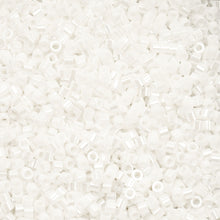 Load image into Gallery viewer, 11/0 Cylin Bead White Pearl Luster
