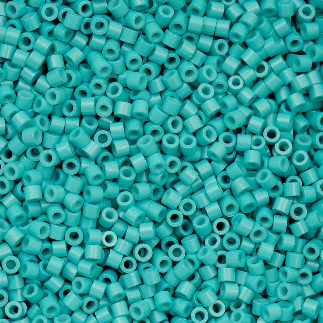 11/0 Cylin Bead Opaque Turquoise Blue