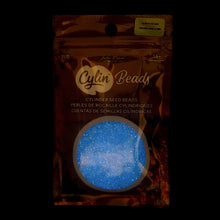 Load image into Gallery viewer, 11/0 Cylin Bead Glow in Dark AB - Sky

