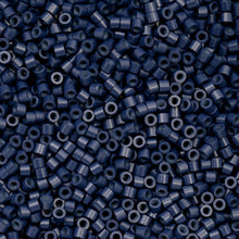 Load image into Gallery viewer, 11/0 Cylin Bead Opaque Navy Blue
