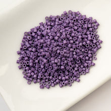 Load image into Gallery viewer, 11/0 Cylin Bead Opaque Dark Mauve
