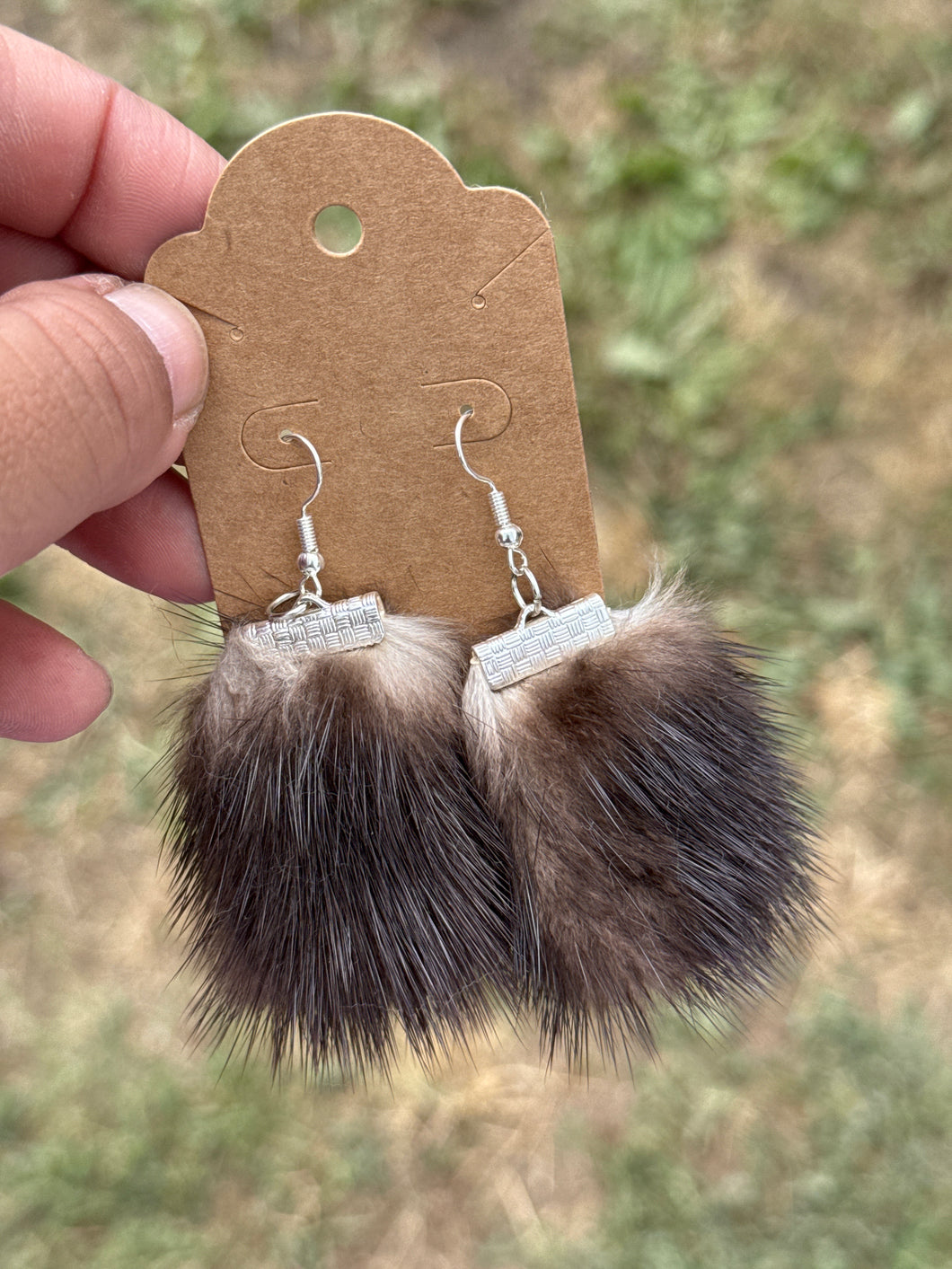 Consignment - Ashley Michel - Otter Puff Earring