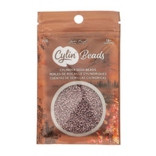 Load image into Gallery viewer, 11/0 Cylin Bead Opaque Mauve
