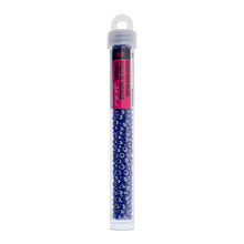 Load image into Gallery viewer, (Vial Czech Size 6/0) Transparent Royal Blue Luster

