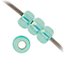Load image into Gallery viewer, (Vial Miyuki Seed Bead 11/0) Aqua Green S/L Opal Dyed Alabaster
