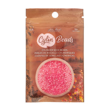 Load image into Gallery viewer, 11/0 Cylin Bead Dark Crystal Pink Lined
