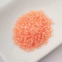 Load image into Gallery viewer, 11/0 Cylin Bead Matte Macaron AB - Tangerine
