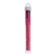 Load image into Gallery viewer, (Vial Czech Size 6/0) Transparent Red Rainbow Matt
