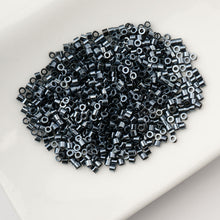 Load image into Gallery viewer, 11/0 Cylin Bead Gunmetal
