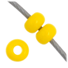 Load image into Gallery viewer, 11/0 Seedbead Opaque Lemon Yellow
