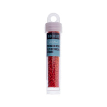 Load image into Gallery viewer, (Czech Seed Bead 9/0 3Cut Vial) Opaque Light Red
