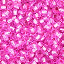 Load image into Gallery viewer, 11/0 Seedbead S/L Fuchsia Dyed
