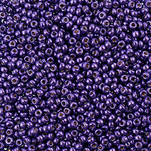 Load image into Gallery viewer, (Vial Miyuki Seed Bead 11/0) Duracoat Galvanized Dark Lilac
