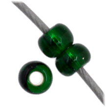 Load image into Gallery viewer, 11/0 Seedbead S/L Dark Green
