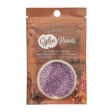 Load image into Gallery viewer, 11/0 Cylin Bead Opaque Lilac
