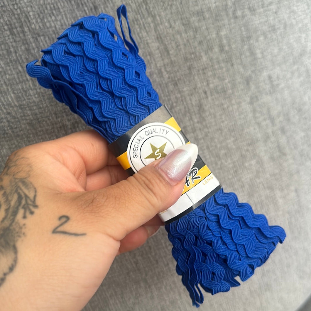 Royal Blue 15m Ric Rac Bundle