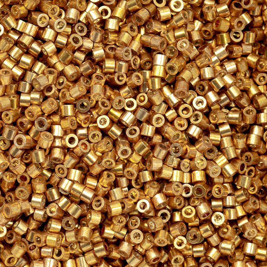 11/0 Cylin Bead Opaque Toasted Caramel