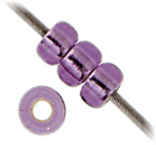 Load image into Gallery viewer, (Vial Miyuki Seed Bead 11/0) Amethyst Silver Lined
