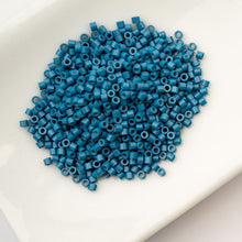 Load image into Gallery viewer, 11/0 Cylin Bead Opaque Denim Blue
