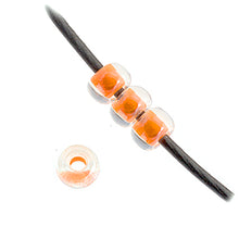 Load image into Gallery viewer, (Vial Miyuki Seed Bead 11/0) Orange Luminous Neon C/L
