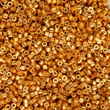 Load image into Gallery viewer, 11/0 Cylin Bead ElectroGold Coat
