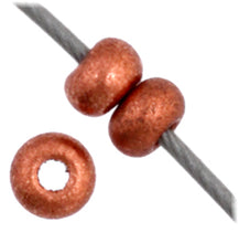 Load image into Gallery viewer, 11/0 Seedbead Lt Copper Metallic
