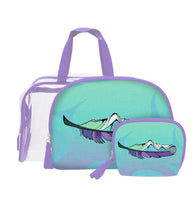 Load image into Gallery viewer, Michelle Stoney Healing feather Cosmetic Bag Set
