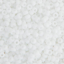 Load image into Gallery viewer, (Vial Miyuki Seed Bead 11/0) Chalk White Opaque
