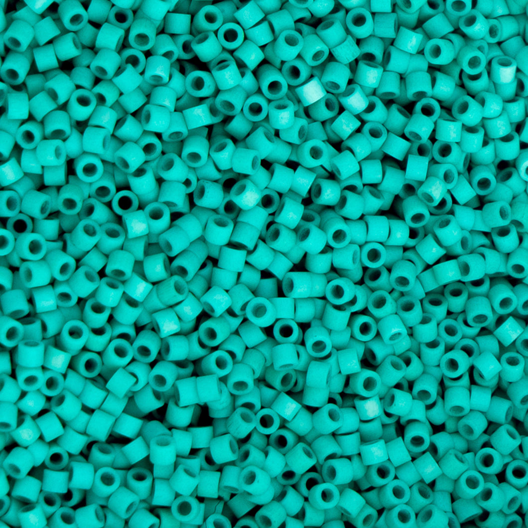 11/0 Cylin Bead Turquoise Green
