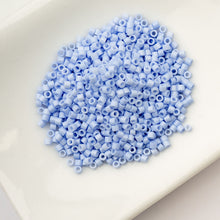 Load image into Gallery viewer, 11/0 Cylin Bead Opaque Bluebell Mist
