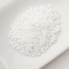 Load image into Gallery viewer, 11/0 Cylin Bead Matte Macaron - White
