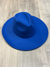 Load image into Gallery viewer, Felt Hat - Royal Blue

