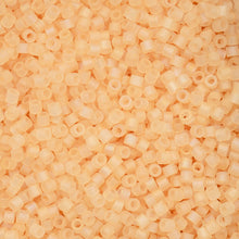 Load image into Gallery viewer, 11/0 Cylin Bead Matte Macaron AB- Light Orange
