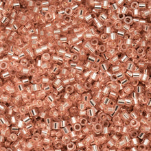 Load image into Gallery viewer, 11/0 Cylin Bead Burnished Copper Lined
