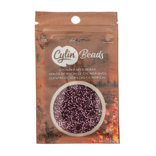 Load image into Gallery viewer, 11/0 Cylin Bead Raspberry S/L
