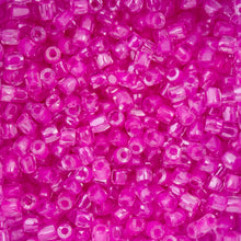 Load image into Gallery viewer, (Czech Seed Bead 9/0 3Cut Vial)Transparent Mauve C/L
