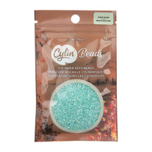 Load image into Gallery viewer, 11/0 Cylin Bead Glow in Dark AB - Green
