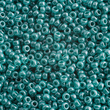 Load image into Gallery viewer, (Vial Miyuki Seed Bead 11/0) Turquoise Green Opaque Luster
