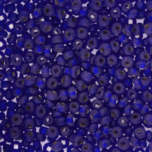 Load image into Gallery viewer, (Vial Czech Size 6/0) S/L Royal Blue Matt
