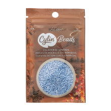 Load image into Gallery viewer, 11/0 Cylin Bead Opaque Bluebell Mist

